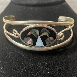 Abalone Cuff bracelet made in Mexico